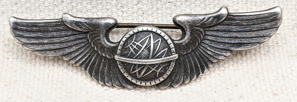 Rare WWII USAAF Navigator Wing Shirt Size in the Bell Pattern Only one we've had