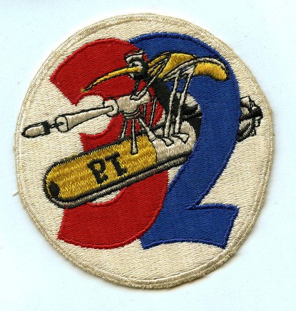 Rare WWII MTB Ron 32 USN Motor Torpedo Boat Squadron 32 Jacket Patch