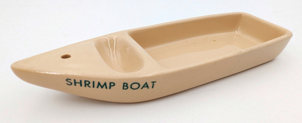 Cool Vintage 1950s TEPCO Restaurant Ware SHRIMP BOAT