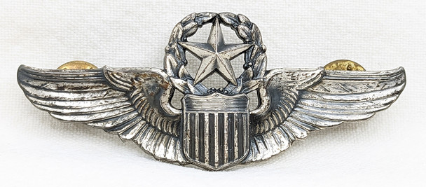 Beautiful ca 1953 USAF Command Pilot Wing in Sterling by CORO 12C