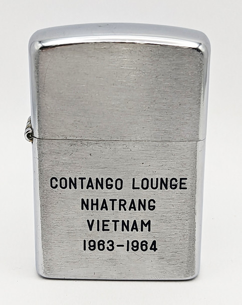 Early Vietnam War ca 1963 - 64 Penguin Lighter from Contango Lounge Nha Trang Unfired