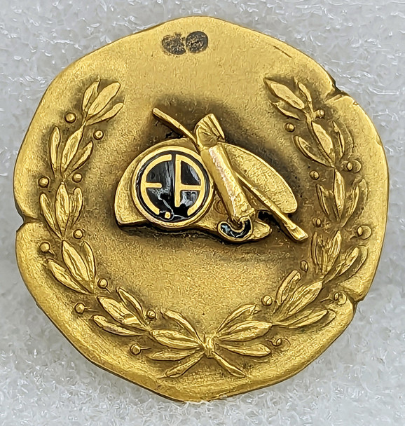 Ext Rare 1919 Fashion Academy of New York Gold Medal Award for Excellence in Costume Design