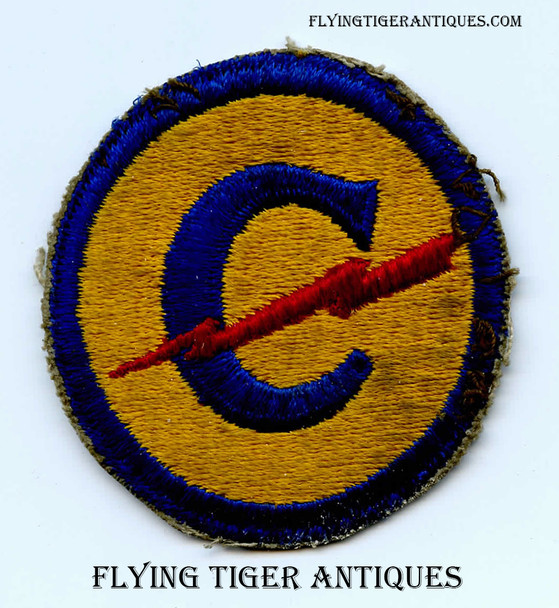 Post WWII US Army Constabulary Troops Shoulder Patch Uniform Worn WWII Occupation Period