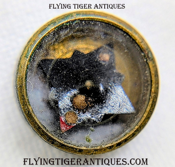 Very Salty WWII USAF/USN Miniature  Escape and Evasion  Compas