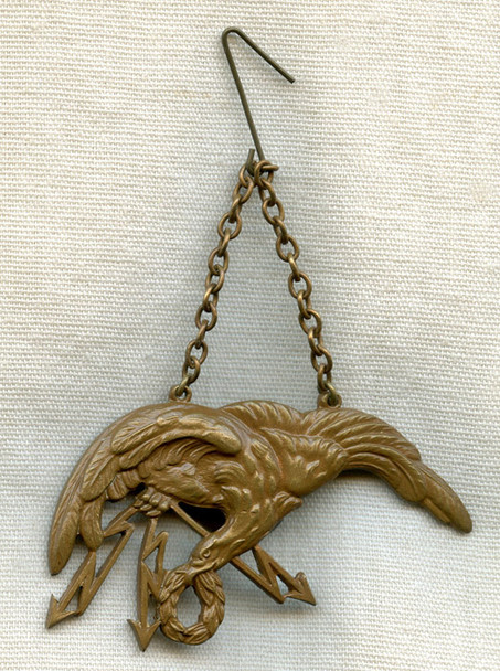 Circa 1943 First Die Type Polish Air Force in Exile Observer Badge by J. R. Gaunt