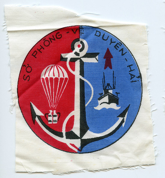 1960's RVN Navy Unidentified Printed Pocket Patch. Possibly SEAL Related