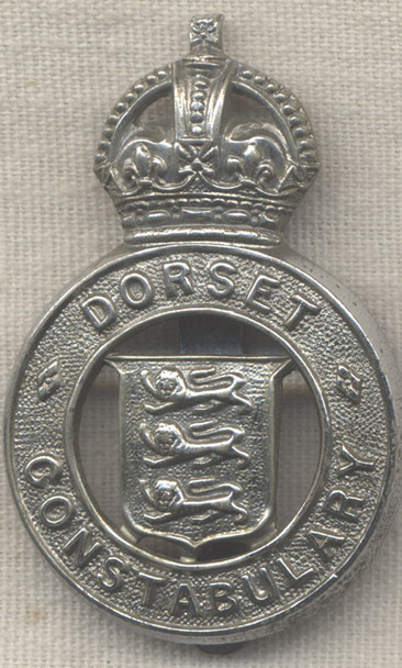 World War II-Era Dorset, England  Constabulary Badge
