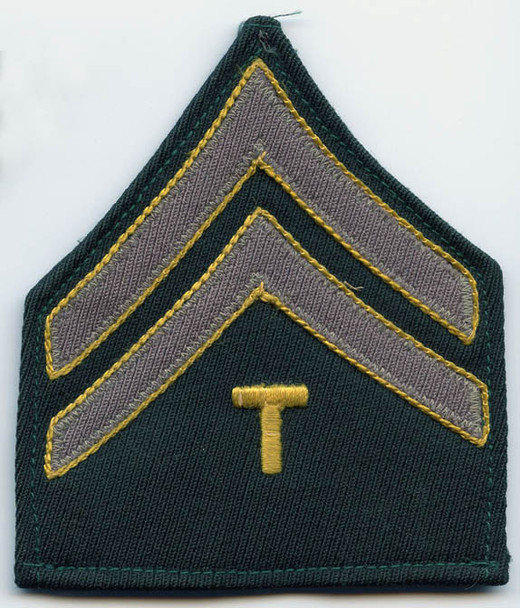 1960s Single New Hampshire State Police Tech Corporal Rank Stripe