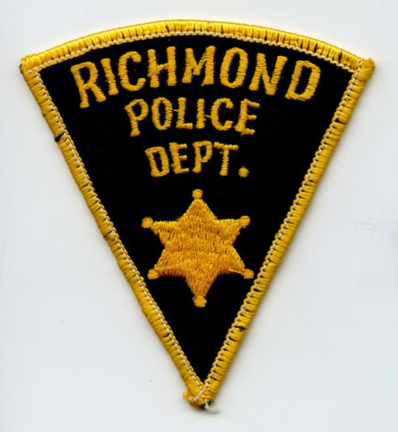 Circa 1980s Richmond, New Hampshire Police Department Patch