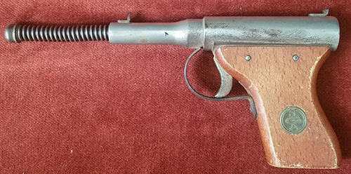 Great 1930's Pellet Pistol (4.5mm) Made in Germany by JGA