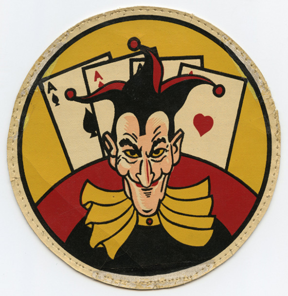 Ext. Rare WWII USAAF 570th Bomb Sq 390th Bomb Gp 8th AF Jacket Patch