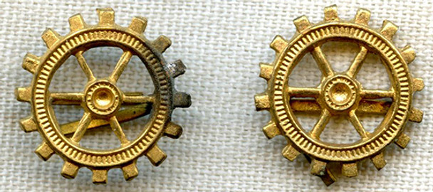 Ext. Rare Mid-1930s DZR Zeppelin Engineering Officer Shoulder Board Insignia