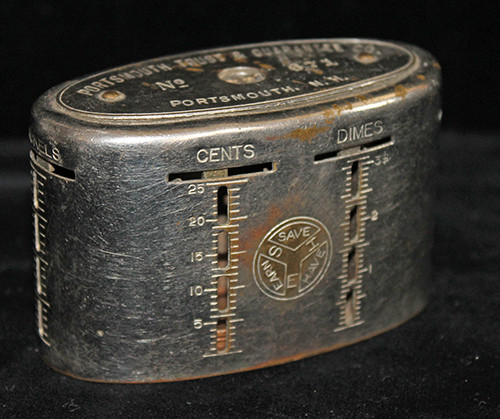 1910's Automatic Teller Bank Advertising Portsmouth Trust & Guarantee Co of Portsmouth NH