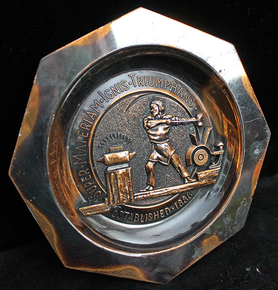 Vintage Late 1940's Decorative Advertising Tray for J.K.Smit & Sons Diamond Tools Made in England