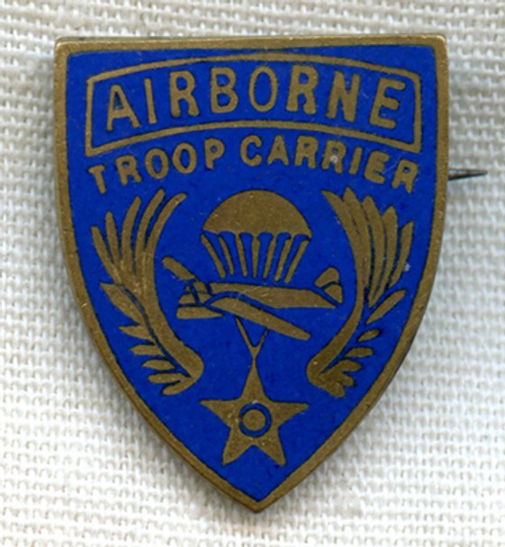 Rare WWII USAAF Airborne Troop Carrier UK-Made "Patch Type" DI as Worn by D-Day Transport Pilots