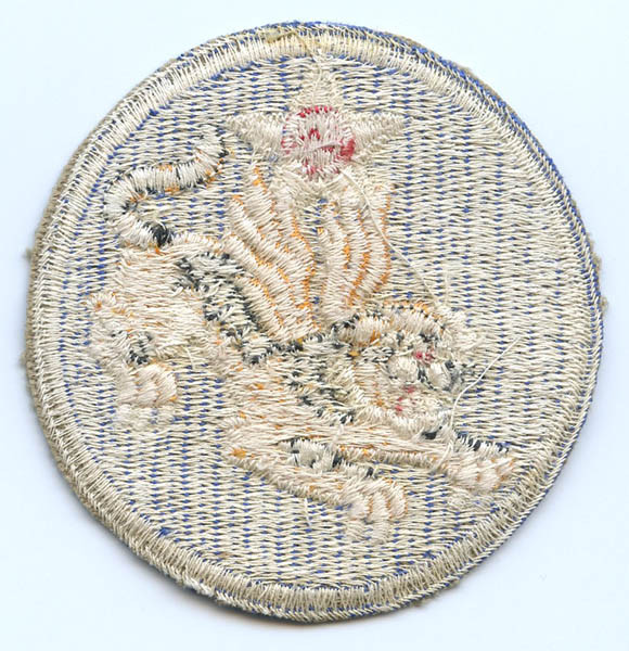 Great WWII USAAF 14th Air Force Patch "Snow Back" Variant