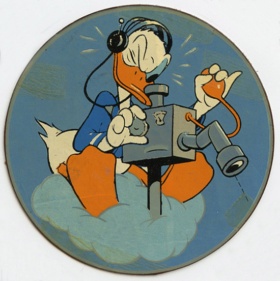 WWII Disney Designed Victorville Army Air Field 3035th AAF Bombardier School Leather Jacket Patch