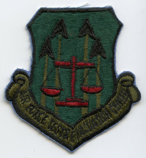Circa 1970s USAF Test & Evaluation Center Jacket Patch Japanese-Made