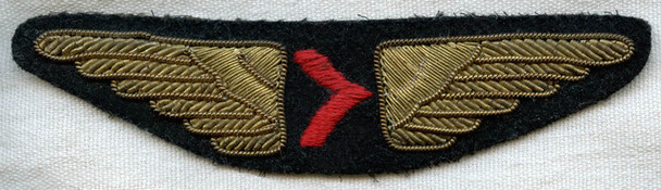1960s Austrian Airlines "Austrian Arrow" Bullion Wing
