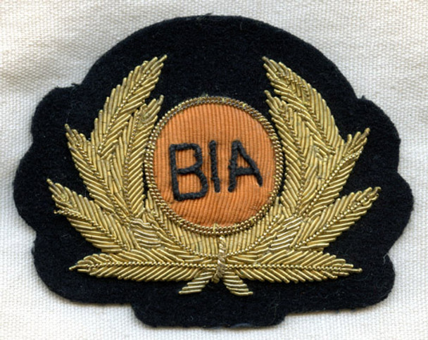 1970s British Island Airways (BIA) Pilot Hat Badge