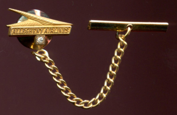 Early 1970's Allegheny Airlines 20 Years of Service Lapel Pin