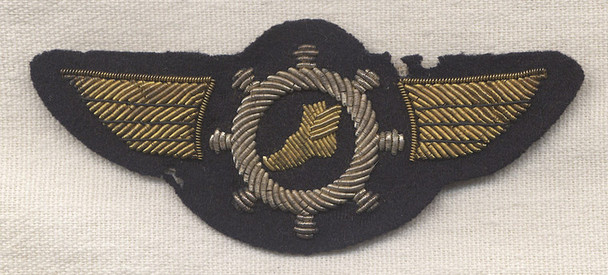 Extremely Rare 1930's - 1940's Goodyear Airship / Zeppelin Pilot Wing