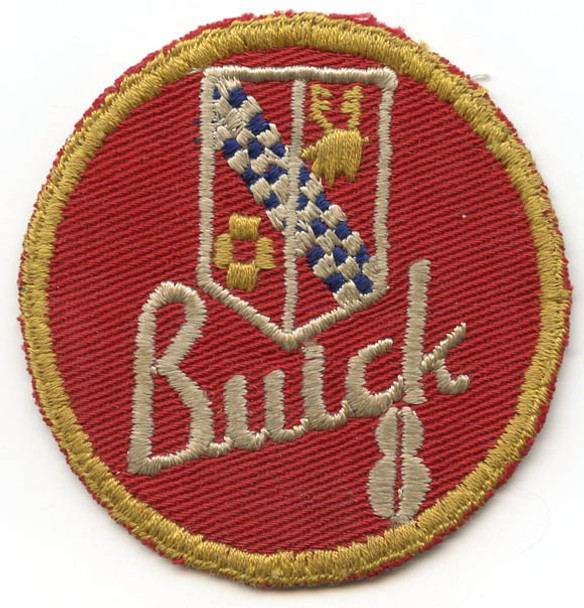 1940's Buick 8 Employee Patch