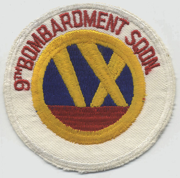 1950s USAF 9th Bomb Squadron Patch