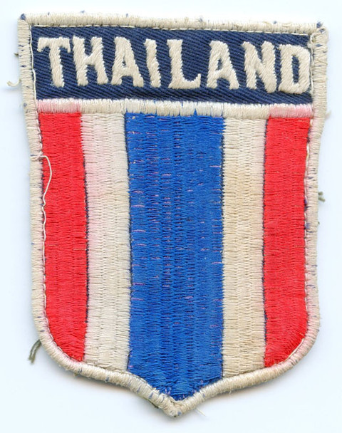 Vietnam War Era USAF "Thailand" Thai-Made Jacket Patch