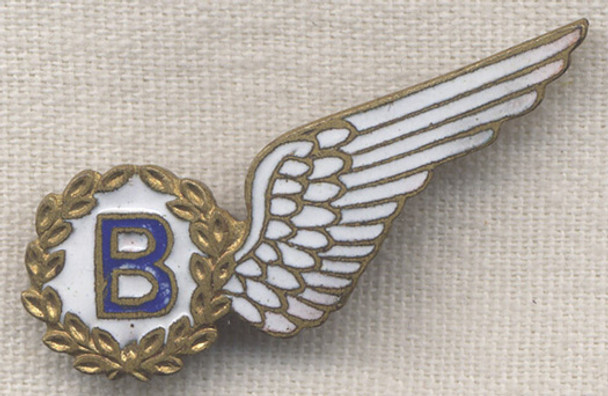 WWII Royal Air Force (RAF) Air Bomber Sweetheart Wing