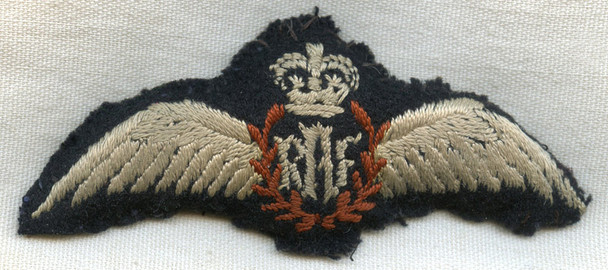 Salty Circa 1953 RAF (Royal Air Force) Padded Pilot Wing