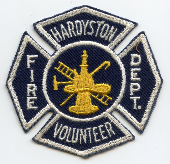 Circa 1960's Hardyston, New Jersey Volunteer Fire Department Patch