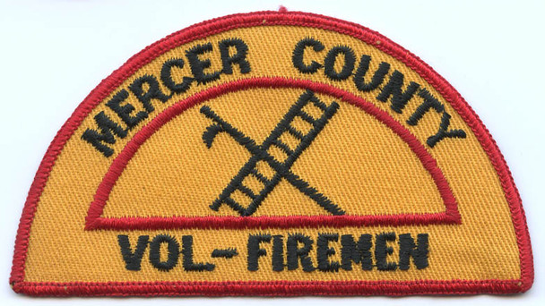 1980's Mercer County, New Jersey Fire Patch