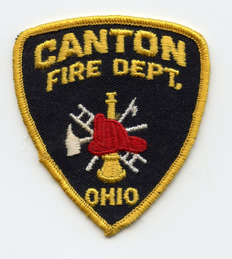 Circa 1970's Canton, Ohio Fire Department Patch