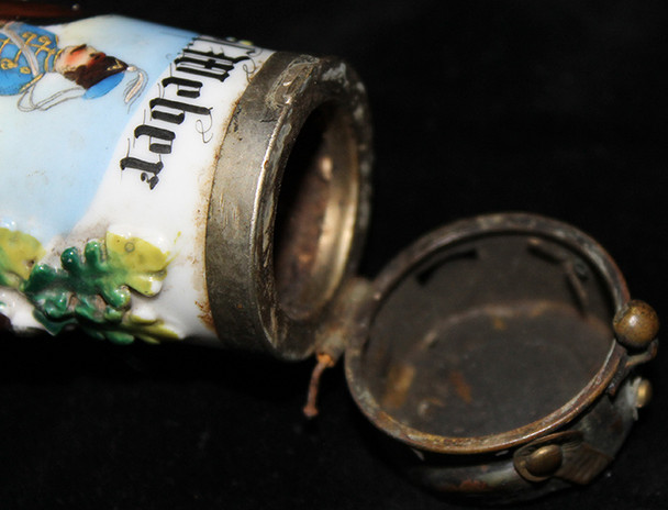 Exceptional Imperial German Hussar Pipe with many Parts & Pieces of Pipe