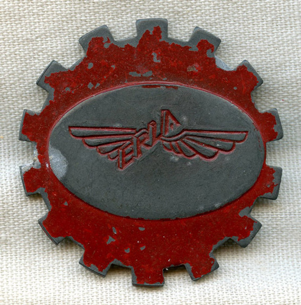 Great WWII German ERLA Maschinenwerk, Leipzig (Aircraft Company) Worker Badge