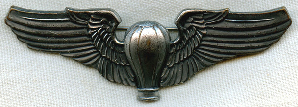Beautiful 1930s USAC Balloon Pilot Wing by Amcraft
