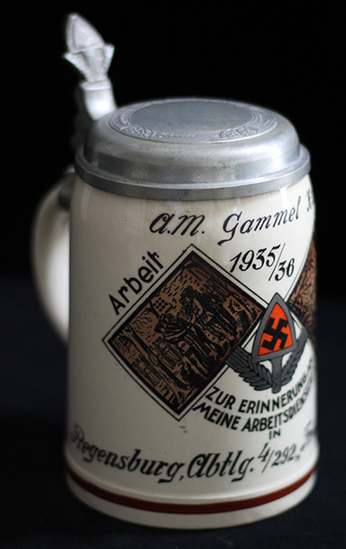 Nice Nazi RAD Commemorative Stein from 1935 - 1936