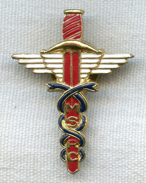 WWII Donation Badge for Mercy Ships Relief Corps (MSRC)
