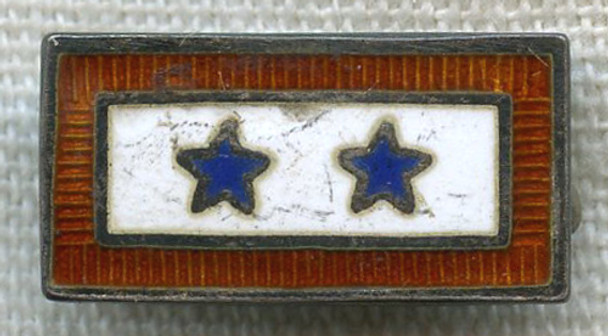 Sterling WWII (Two) Sons-in-Service Pin