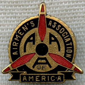 1930s Airmen's Association of America Lapel Pin