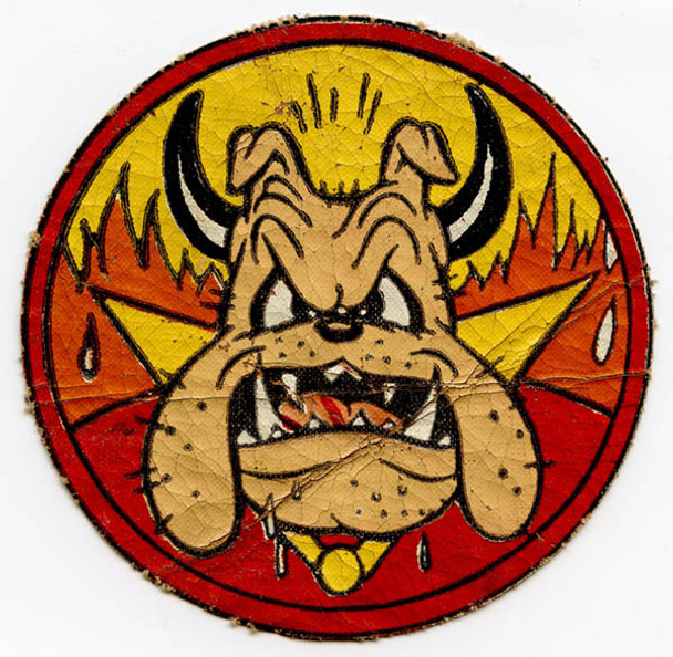 Rare WWII US Marine Corps VMO-351 / VMF-351 Disney Designed Jacket Patch