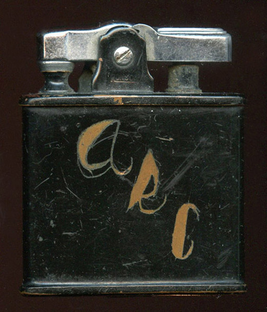 Great WWII Ronson GI Lighter Named to American Red Cross (ARC) Nurse Anne Poteat (Served in ETO)