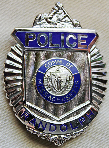 Minty 1990's - 00's Randolph, Massachusetts Police Badge by Blackinton