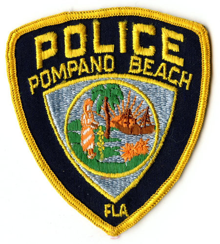Early 1970s Pompano Beach, Florida Police Patch