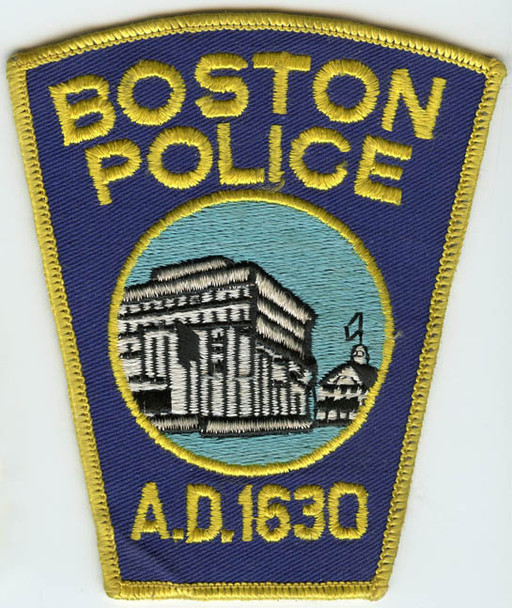 1970's Boston, Massachusetts Police Department Patch