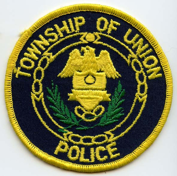 1980s Union Township, New Jersey Police Patch