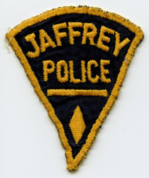 1950s Jaffrey (New Hampshire) Police Patch