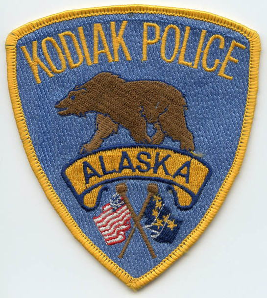 1990's Kodiak, Alaska Police Patch