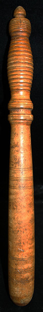 Great, Late 1800's Large, Turned Billy Club in Birch